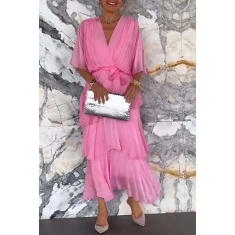 Élan – Vestido Fluido com Camadas