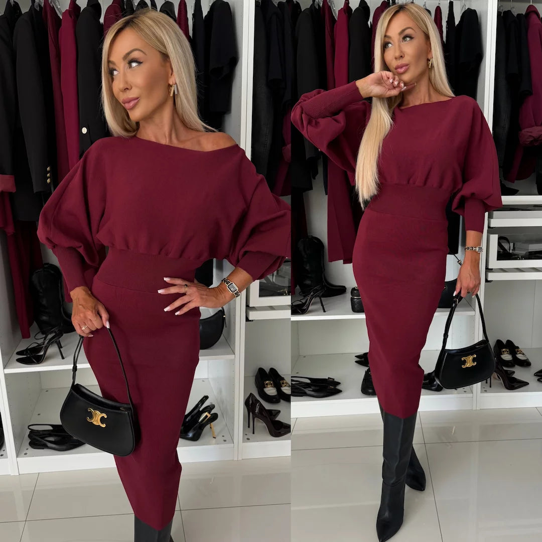 Marta - Vestido Midi de Malha