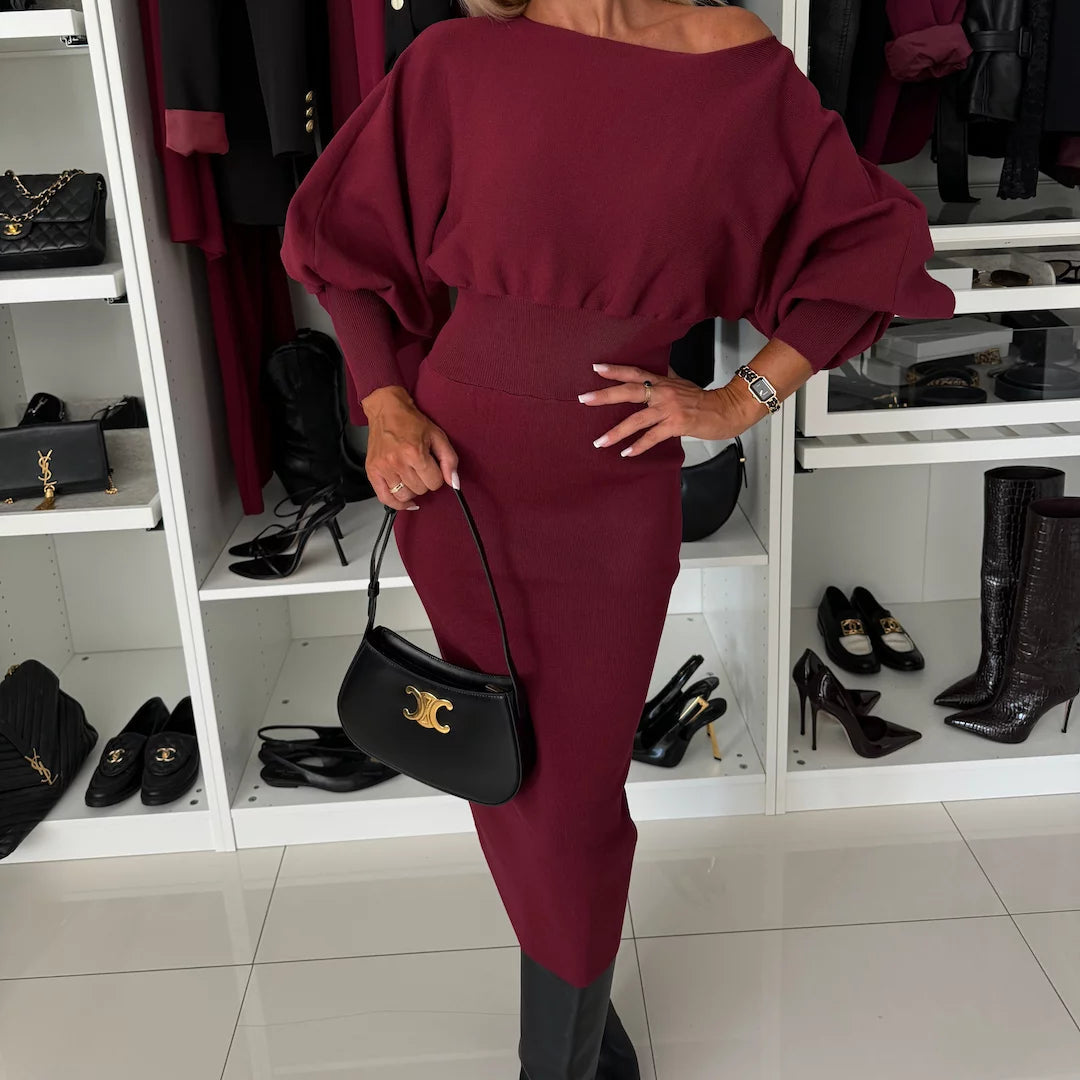 Marta - Vestido Midi de Malha