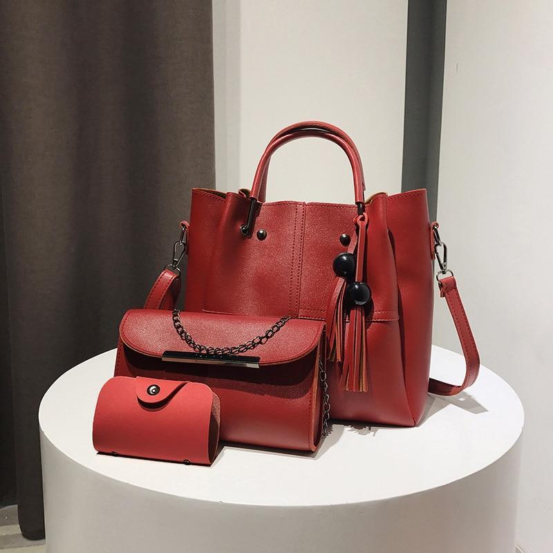 Conjunto Luxe - Bolsa + Mala Tiracolo + Carteira