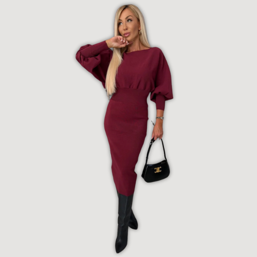 Marta - Vestido Midi de Malha