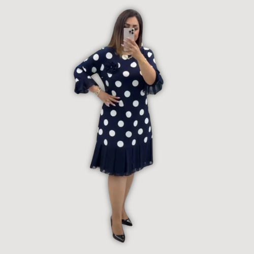 Pia – Vestido Midi Elegante e Confortável