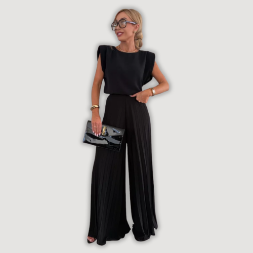 Harper | Conjunto Top e Calças Elegante