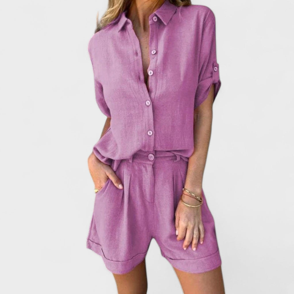 Linnea | Conjunto de linho leve