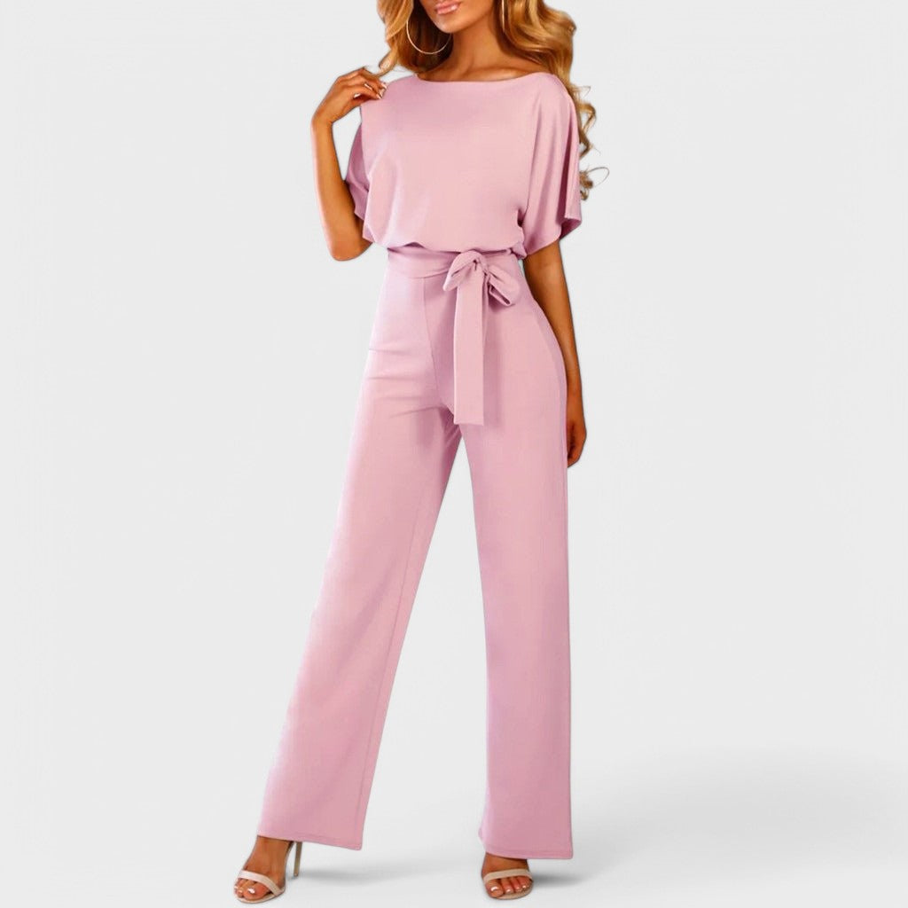 Elva Macacão Cintura de Gravata