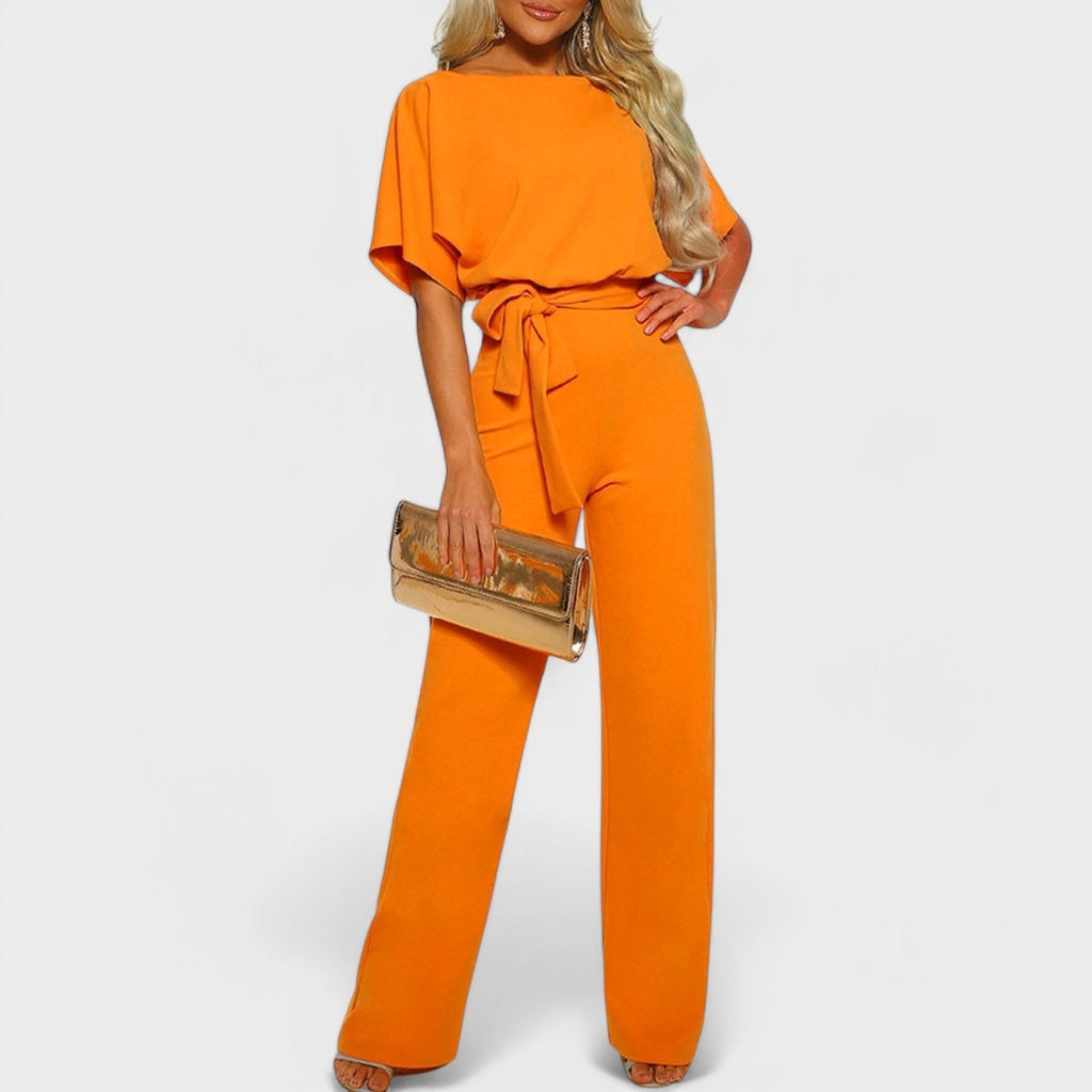 Elva Macacão Cintura de Gravata