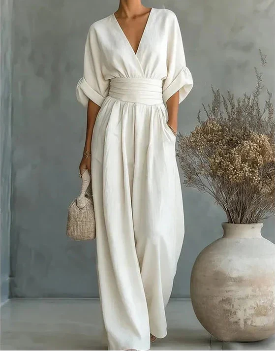 Élise™ — Macacão Elegante Fluido