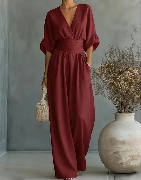 Élise™ — Macacão Elegante Fluido