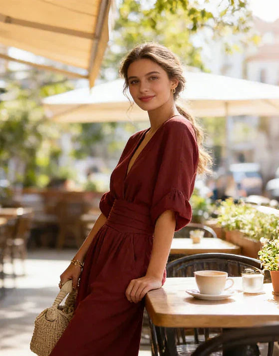 Élise™ — Macacão Elegante Fluido