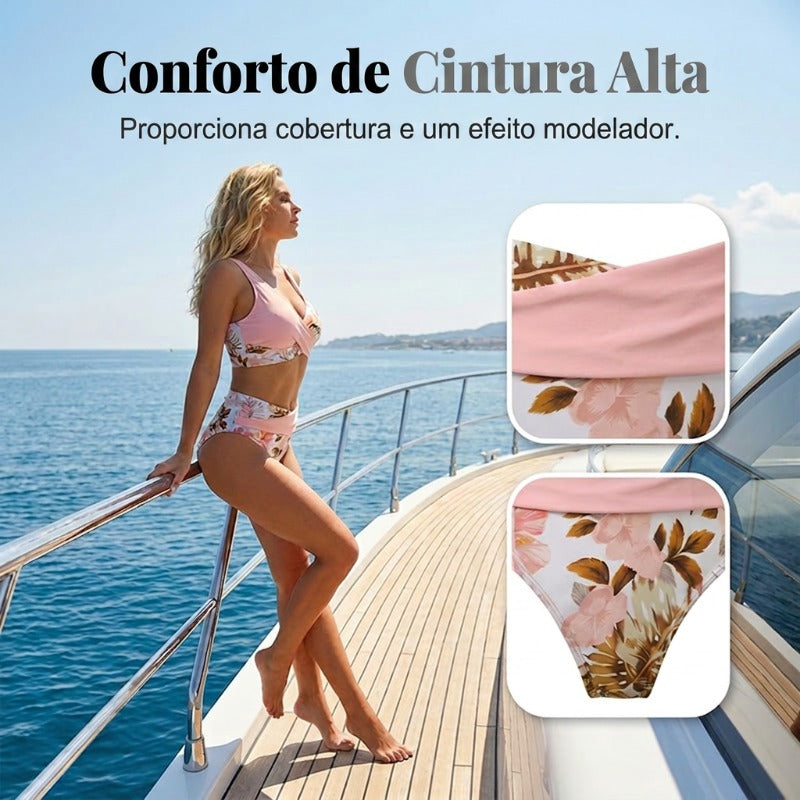 Comporta — Biquíni Modelador de Cintura Subida
