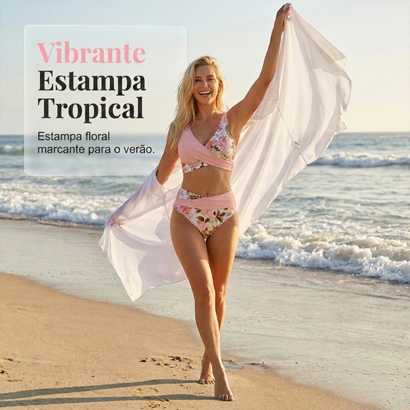 Comporta — Biquíni Modelador de Cintura Subida