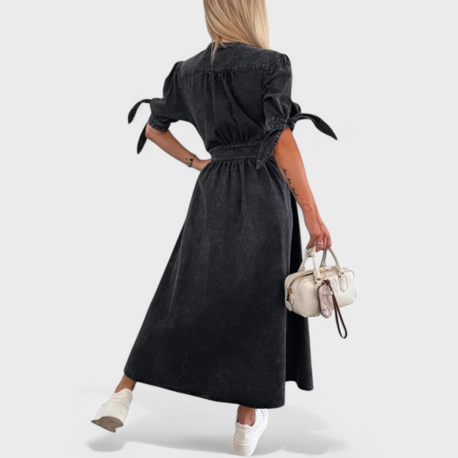 Celeste - Vestido de ganga